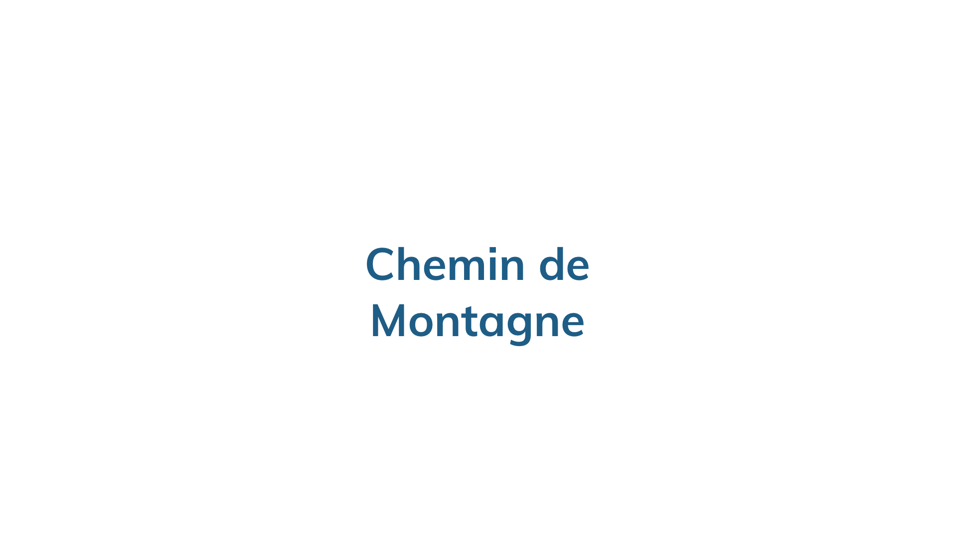 Chemin de Montagne Logo