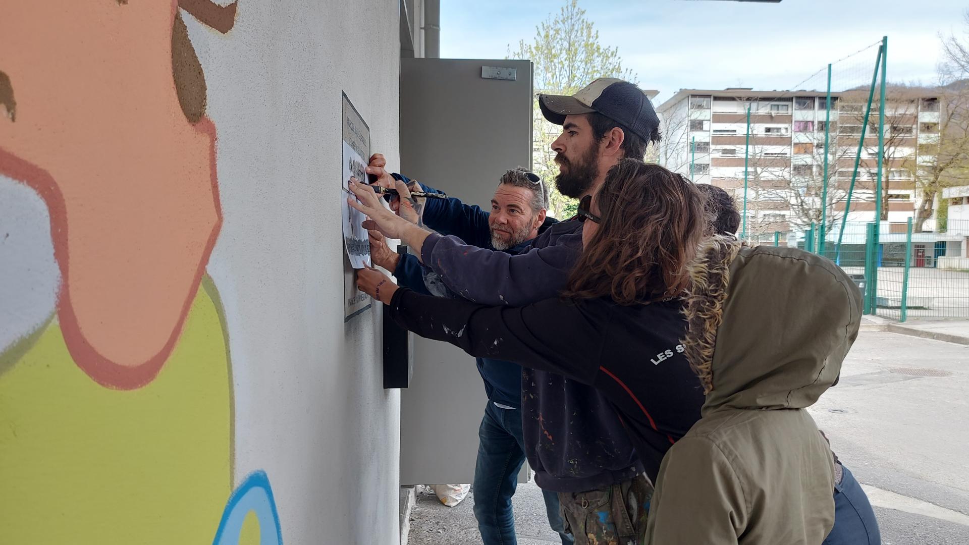 Photo réalisation fresque