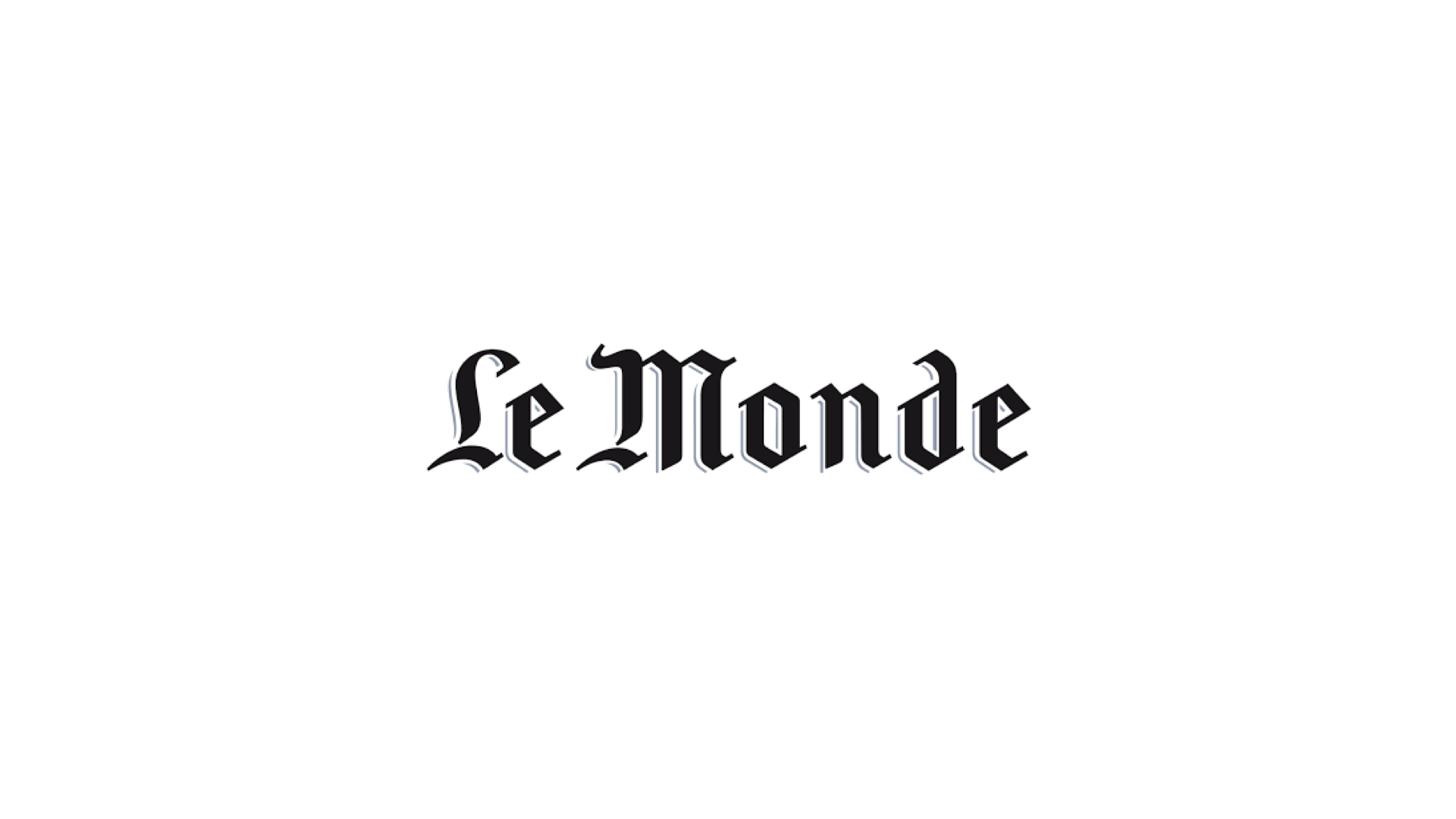 Logo Le monde