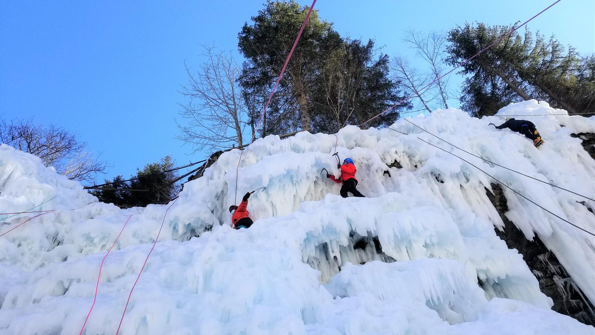 cascade de glace