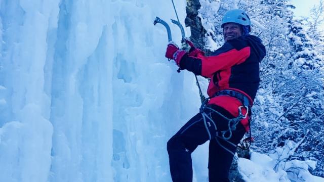 cascade de glace